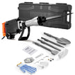 VEVOR Demolition Jack Hammer, 2200W Jack Hammer Concrete Breaker, 1350 BPM Heavy Duty Electric Jack Hammer, 4pcs Chisels Bit with Case, Black