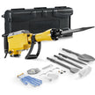 VEVOR Demolition Jack Hammer Concrete Breaker 2200W Electric Hammer 4 Chisel Bit