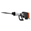 VEVOR Demolition Jack Hammer, 2200W Electric Jackhammer Heavy Duty, 1350 BPM Concrete Breaker 6pcs Chisels Bit Chipping with Case, Black
