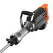 VEVOR Demolition Jack Hammer, 2200W Electric Jackhammer Heavy Duty, 1350 BPM Concrete Breaker 2pcs Chisels Bit Chipping with Case, Black
