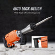VEVOR Demolition Jack Hammer 2200W Jack Hammer Concrete Breaker 1400 BPM Heavy Duty Electric Jack Hammer 6pcs Chisels Bit w/Gloves & 360°C Swiveling Front Handle for Trenching and Breaking Holes