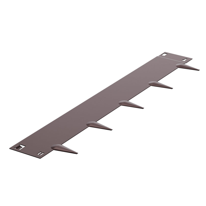 VEVOR Steel Landscape Edging 5 Packs 39 x 5in Rust-Resistant for Yard Brown