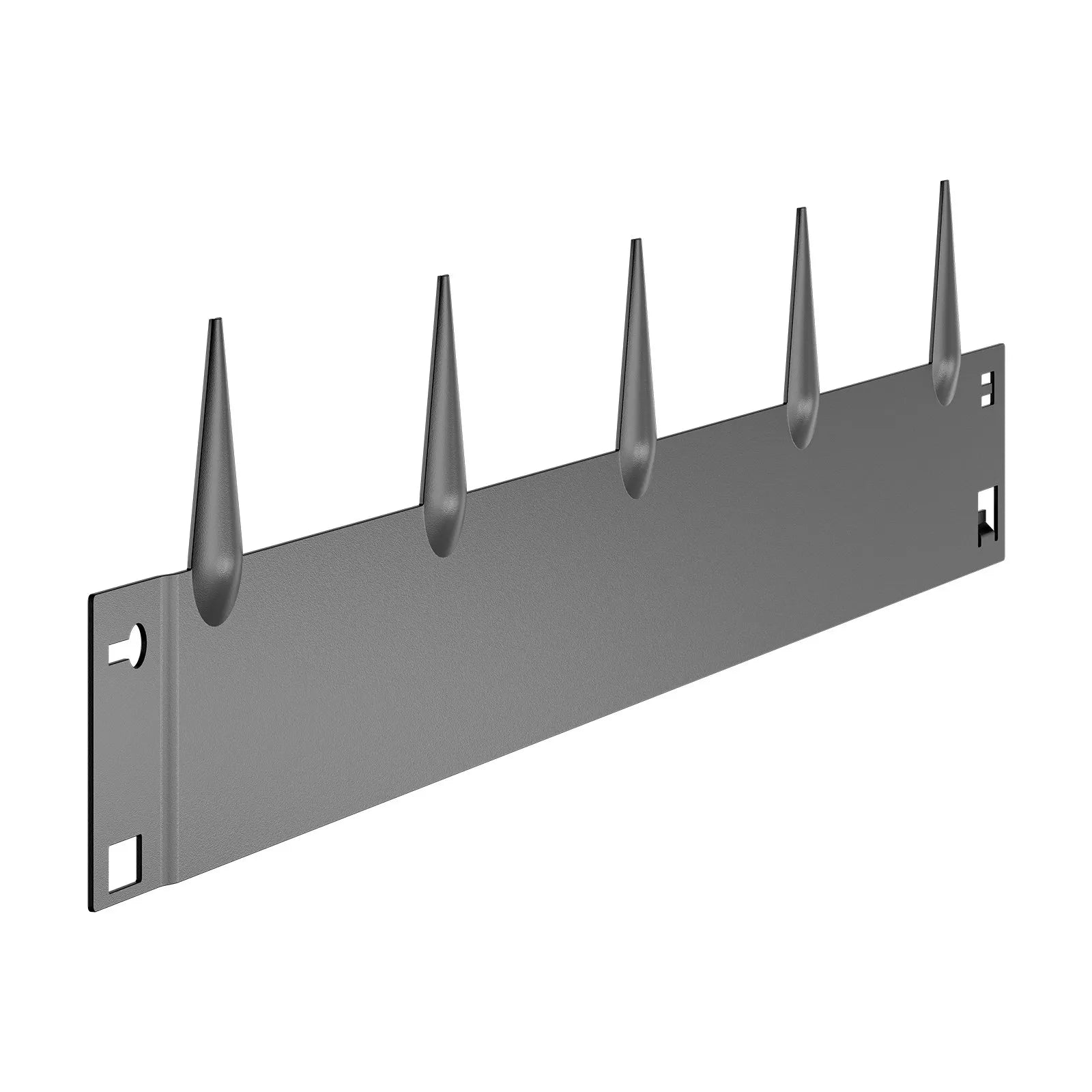 VEVOR Steel Landscape Edging 5 Packs 39 x 4in Rust-Resistant for Yard Dark Gray
