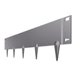 VEVOR Steel Landscape Edging 5 Packs 39 x 5in Rust-Resistant for Yard Dark Gray
