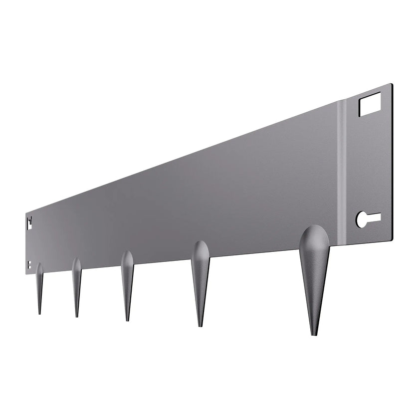 VEVOR Steel Landscape Edging 5 Packs 39 x 5in Rust-Resistant for Yard Dark Gray