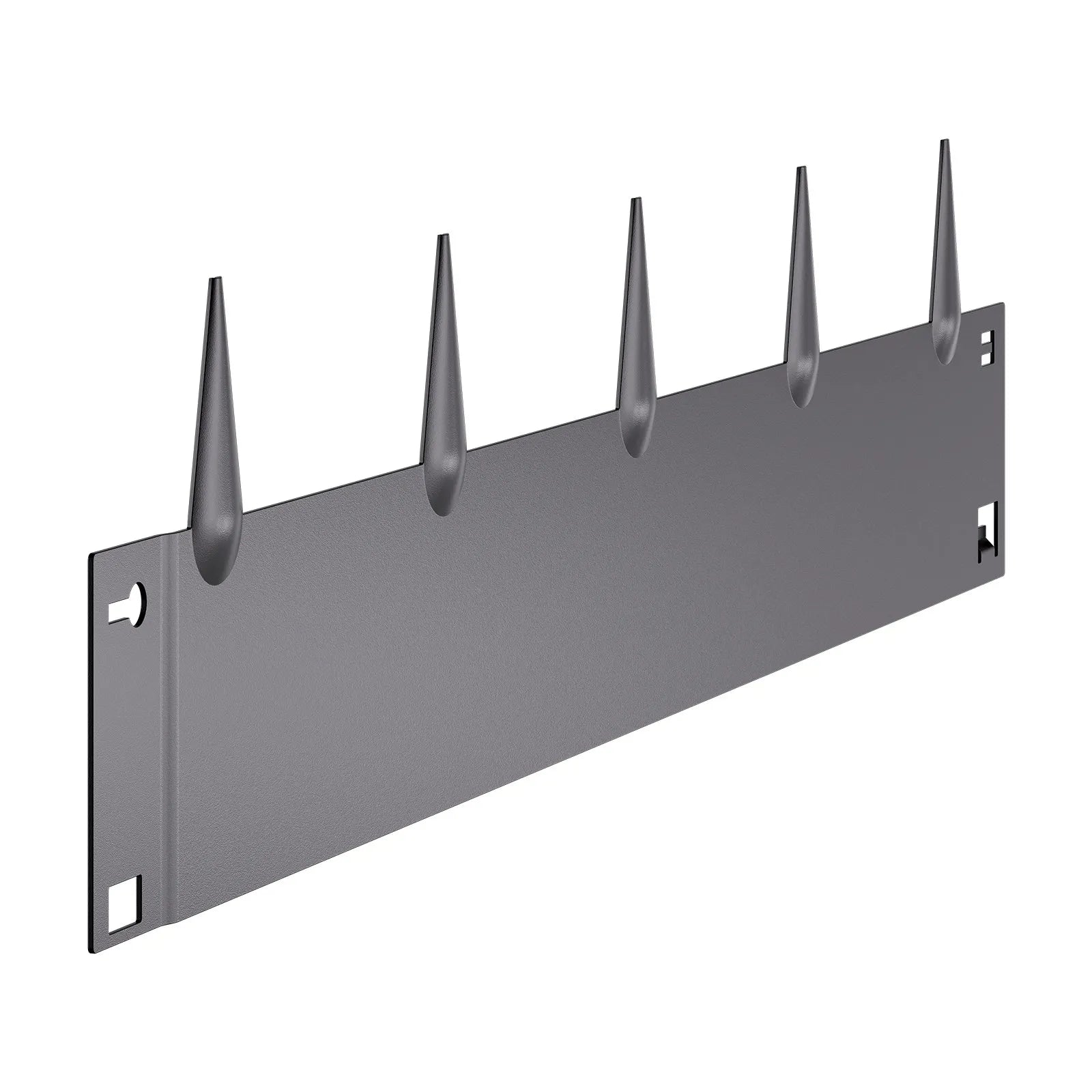 VEVOR Steel Landscape Edging 5 Packs 39 x 5in Rust-Resistant for Yard Dark Gray