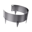 VEVOR Steel Landscape Edging 5 Packs 39 x 5in Rust-Resistant for Yard Dark Gray