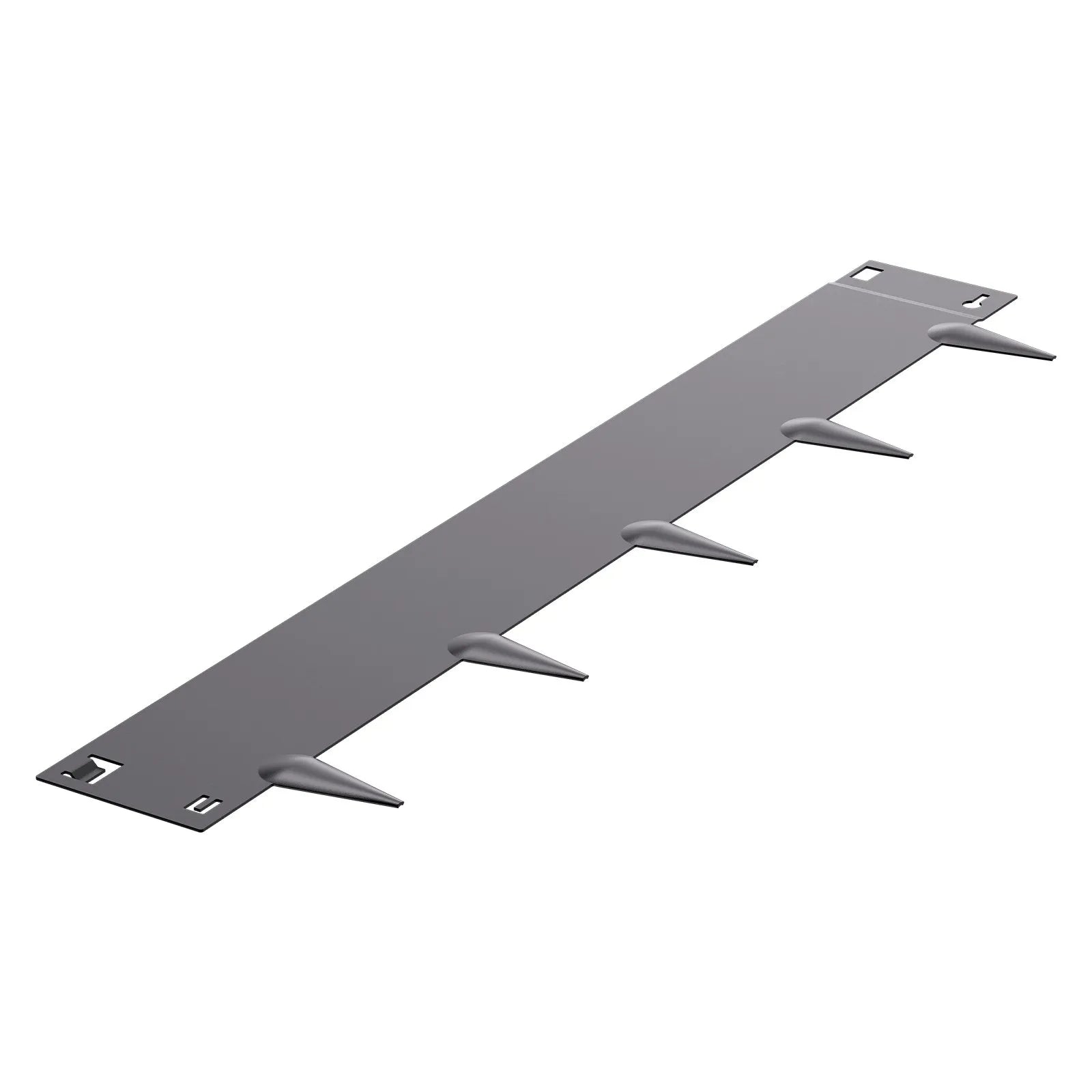 VEVOR Steel Landscape Edging 5 Packs 39 x 5in Rust-Resistant for Yard Dark Gray