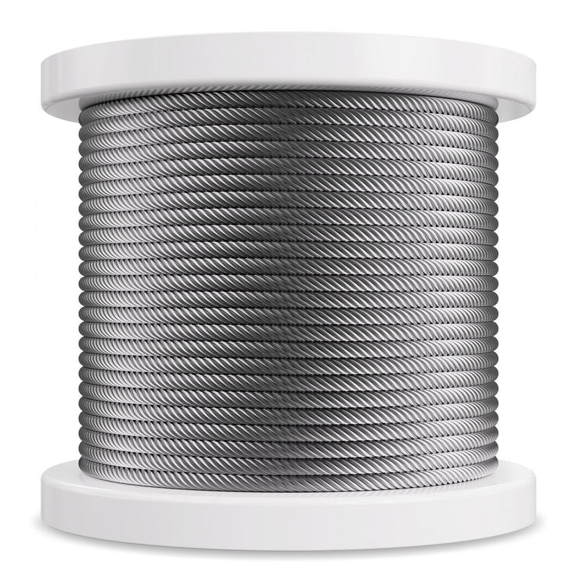 VEVOR Carbon Steel Cable 1/4