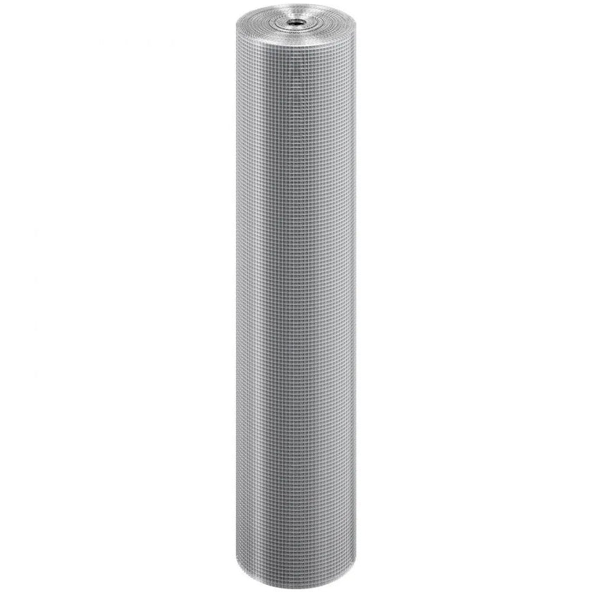 VEVOR Hardware Cloth, 1/4 inch 36in x 100 ft 23 Gauge, Hot Dipped Galvanized Wire Mesh Roll, Chicken Wire Fencing, Wire Mesh for Rabbit Cages, Garden, Small Rodents