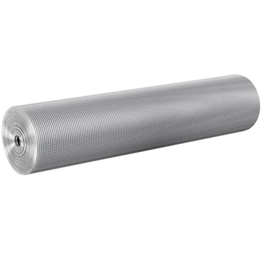 VEVOR Hardware Cloth, 1/4 inch 36in x 100 ft 23 Gauge, Hot Dipped Galvanized Wire Mesh Roll, Chicken Wire Fencing, Wire Mesh for Rabbit Cages, Garden, Small Rodents