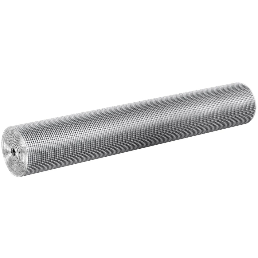VEVOR Hardware Cloth, 1/4 inch 36in x 50 ft 23 Gauge, Hot Dipped Galvanized Wire Mesh Roll, Chicken Wire Fencing, Wire Mesh for Rabbit Cages, Garden, Small Rodents