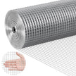 VEVOR Hardware Cloth, 1/4 inch 48in x 100 ft 23 Gauge, Hot Dipped Galvanized Wire Mesh Roll, Chicken Wire Fencing, Wire Mesh for Rabbit Cages, Garden, Small Rodents
