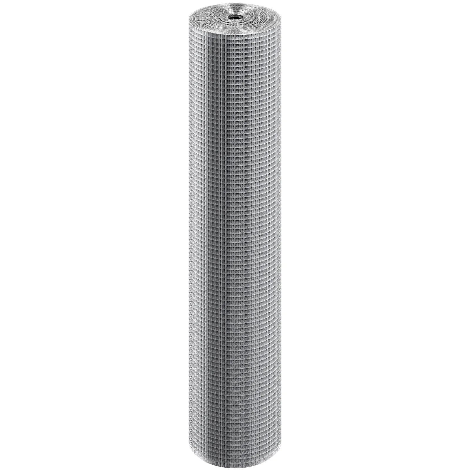 VEVOR Hardware Cloth, 1/4 inch 48in x 100 ft 23 Gauge, Hot Dipped Galvanized Wire Mesh Roll, Chicken Wire Fencing, Wire Mesh for Rabbit Cages, Garden, Small Rodents