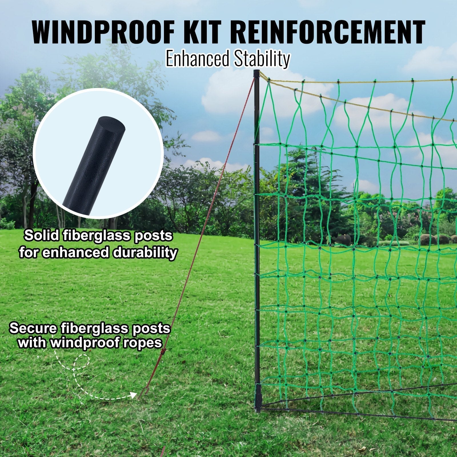 VEVOR Electric Fence Netting, 35