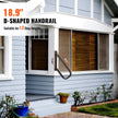 VEVOR Handrails for Outdoor Steps 18.9