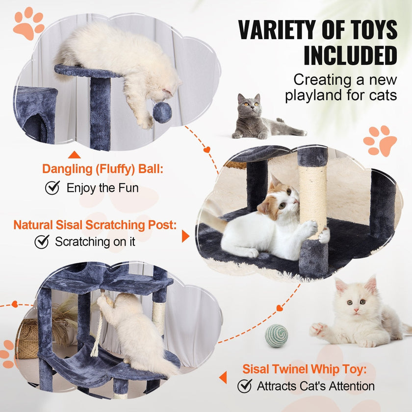 VEVOR Cat Tree 56.2
