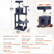 VEVOR Cat Tree 56.2