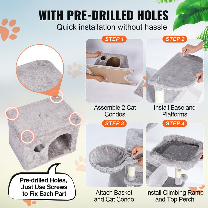 VEVOR Cat Tree 68.5