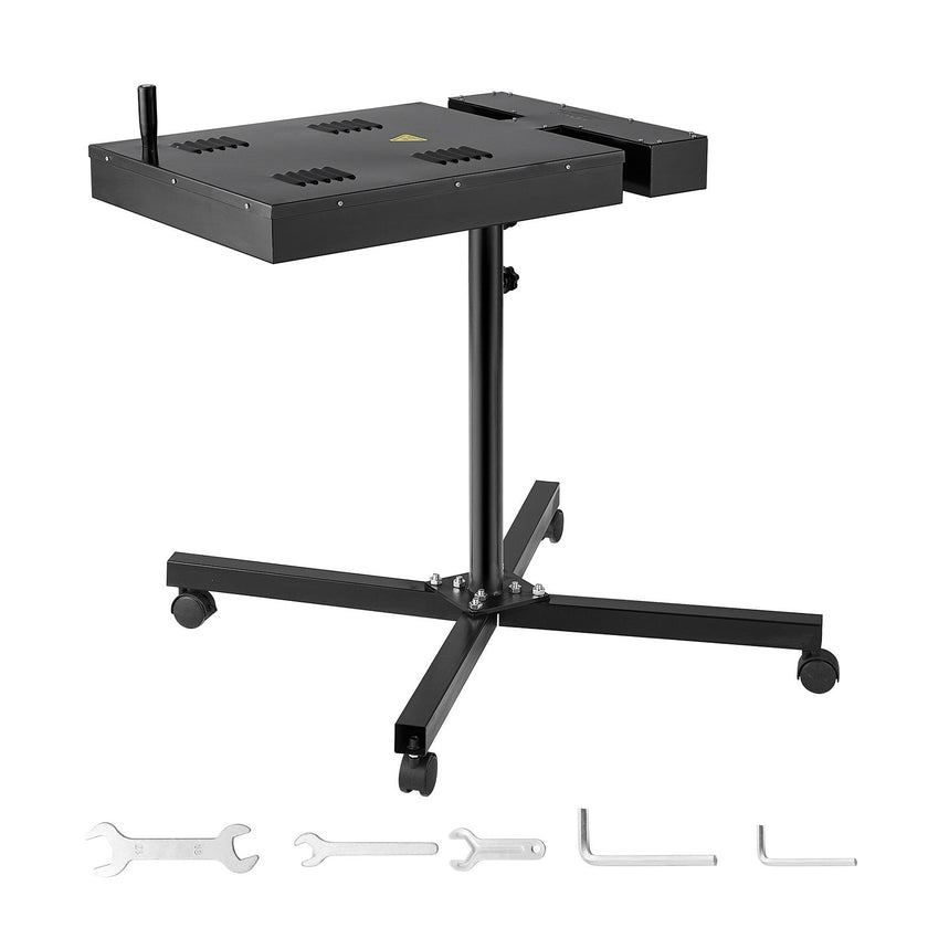 VEVOR Flash Dryer, 16 x 16 inch Flash Dryer for Screen Printing, High Power Silk Screen Printing Dryer with Height Adjustable Stand, 360° Rotation, X-Shaped Base, Steel T-Shirt Curing Machine
