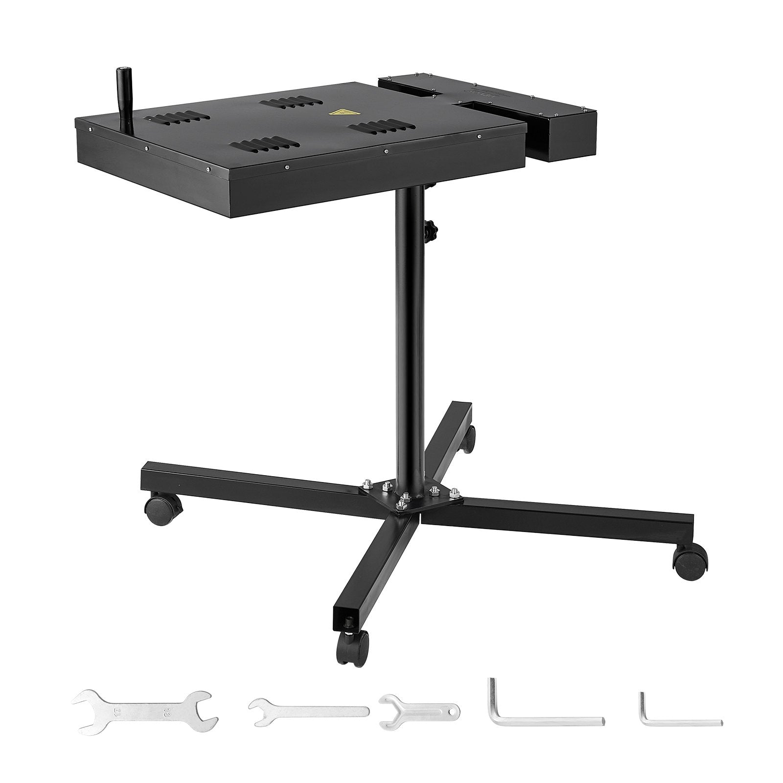 VEVOR Flash Dryer, 16 x 16 inch Flash Dryer for Screen Printing, High Power Silk Screen Printing Dryer with Height Adjustable Stand, 360° Rotation, X-Shaped Base, Steel T-Shirt Curing Machine