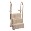 VEVOR 3-Step Taupe Pool Ladder of 2 Handrails Supports 400 lb for 36-48 In Pools