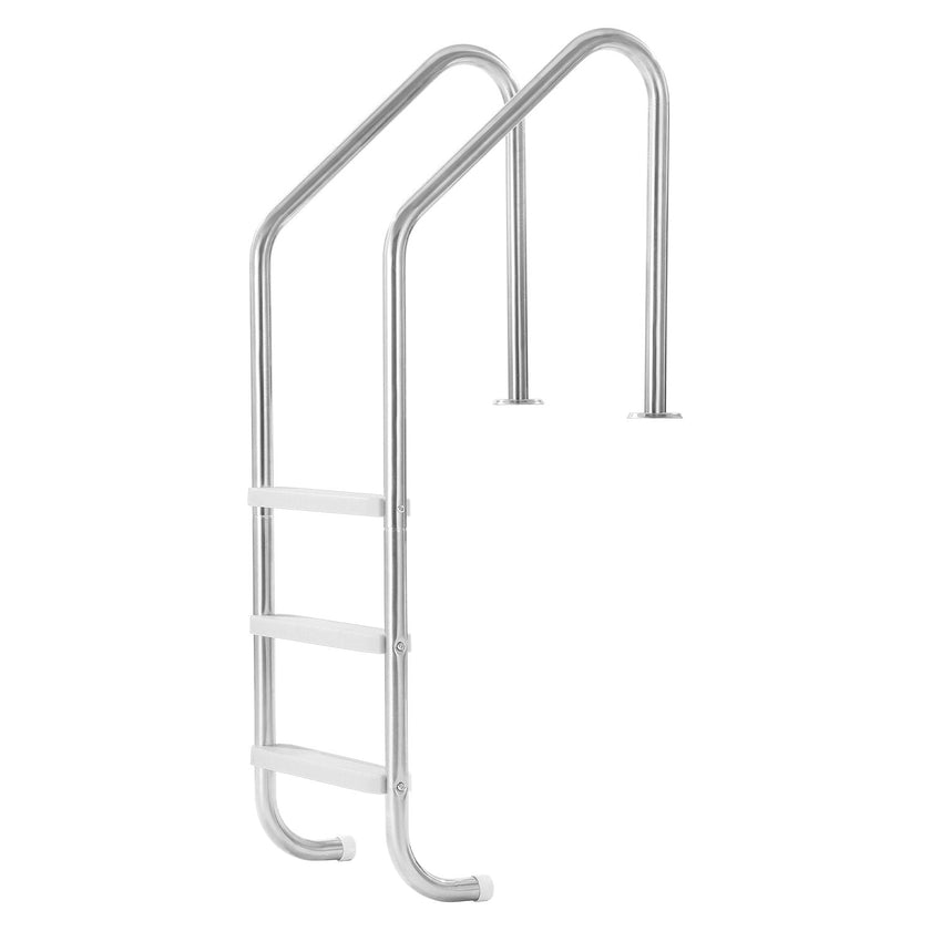 VEVOR Robust Stainless Steel Pool Ladder 3-Step & 2 Handrails for 48-54 In Pool