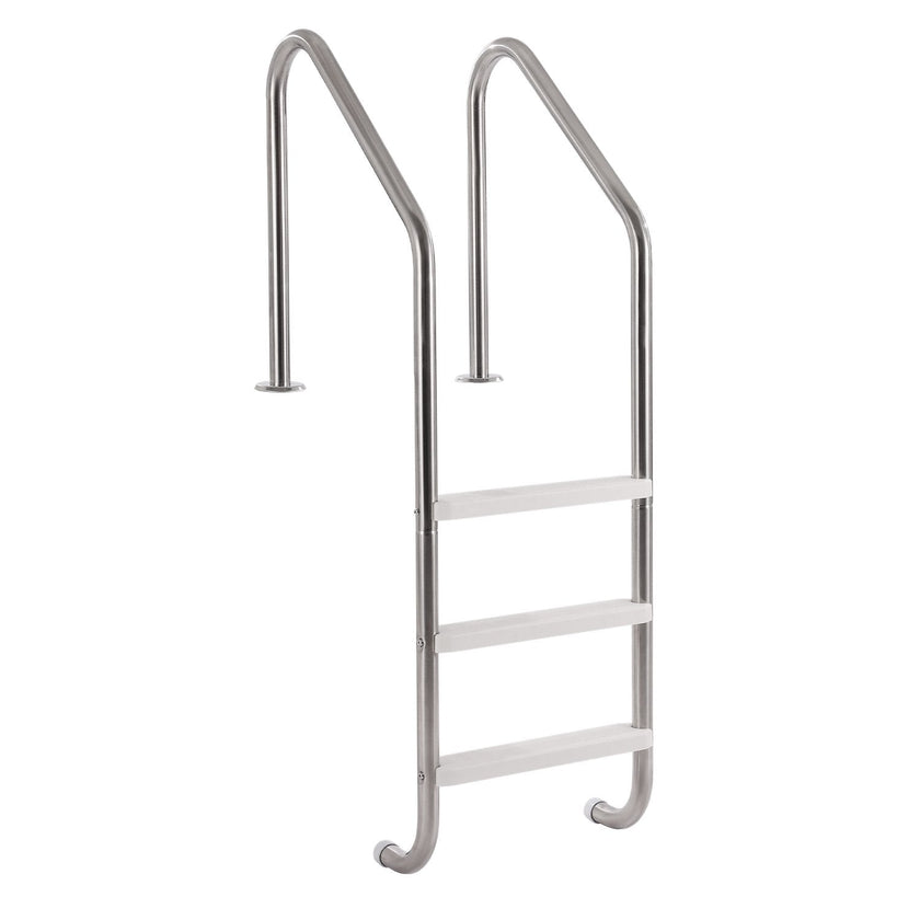 VEVOR Robust Stainless Steel Pool Ladder 3-Step & 2 Handrails for 48-54 In Pool