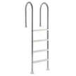 VEVOR 4-Step Stainless Steel Pool Ladder of 2 Handrails for 54 In Decked Pools