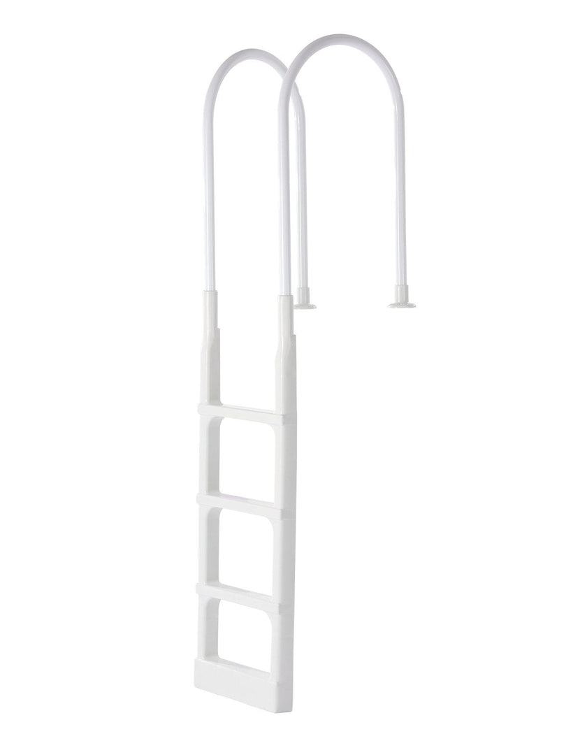 VEVOR Thickened 4-Step Pool Ladder 2 Handrails Loads 300 lb for 48-54 In Pool