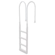 VEVOR Thickened 4-Step Pool Ladder 2 Handrails Loads 300 lb for 48-54 In Pool
