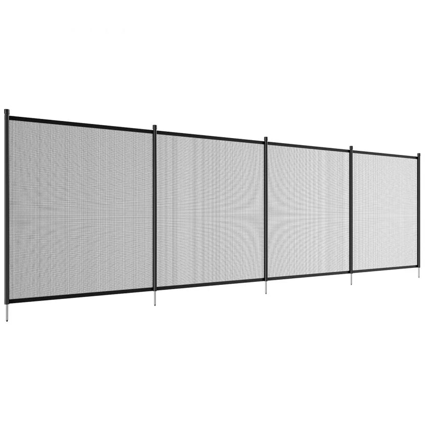 VEVOR Pool Fence 4 x 108 FT Removable Pool Fences for Inground Pools Outdoor
