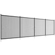 VEVOR Pool Fence, 4 x 12 FT Pool Fences for Inground Pools, Removable Child Safety Pool Fencing, Easy DIY Installation Swimming Pool Fence, 340gms Teslin PVC Pool Fence Mesh Protects Kids and Pets