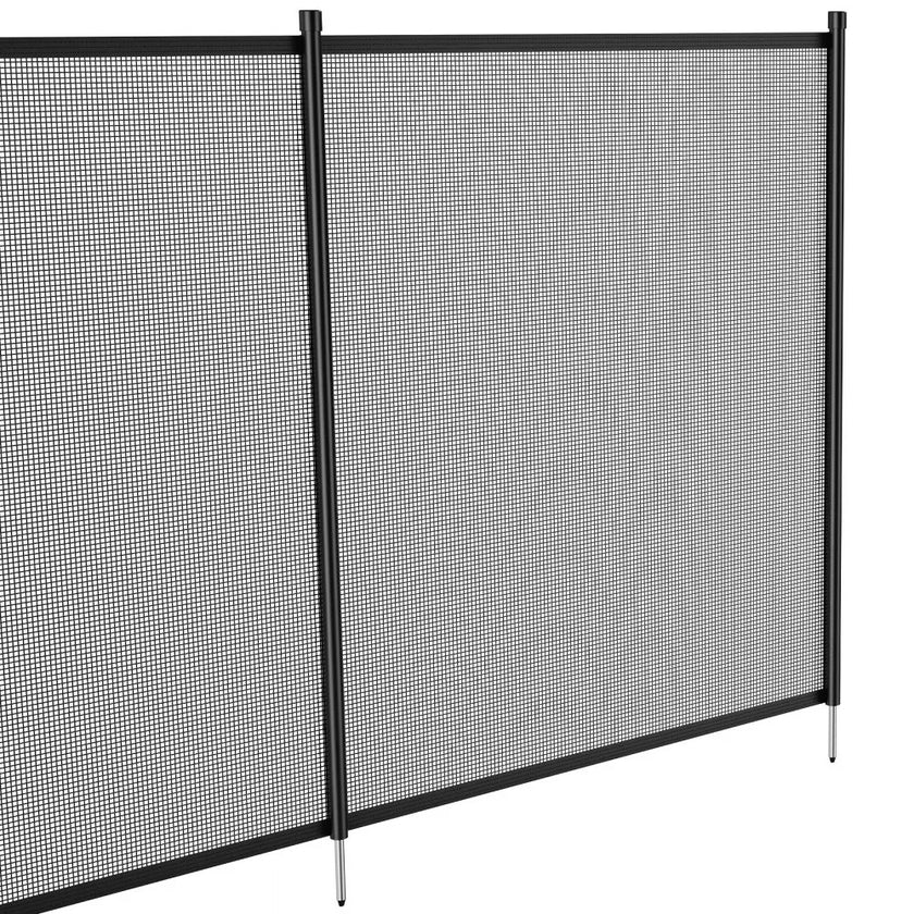 VEVOR Pool Fence 4 x 48 FT Removable Pool Fences for Inground Pools Outdoor