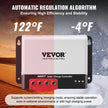 VEVOR 40A MPPT Solar Charge Controller, 12V / 24V Auto DC Input, Solar Panel Regulator Charger with Bluetooth Module, 98% Charging Efficiency for Sealed(AGM), Gel, Flooded and Lithium Battery Charging