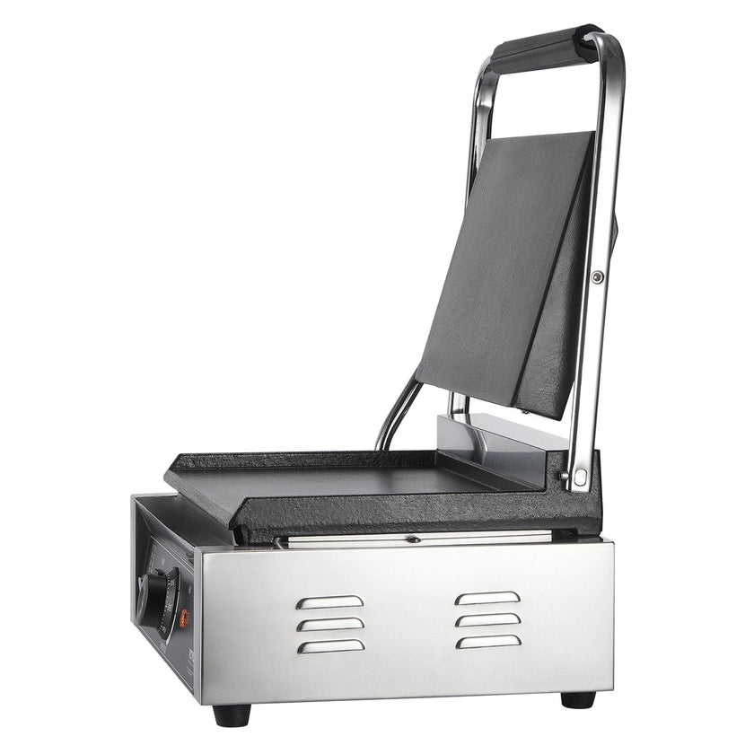 VEVOR Commercial Panini Press Grill Electric Sandwich Maker Griddle Plate 14