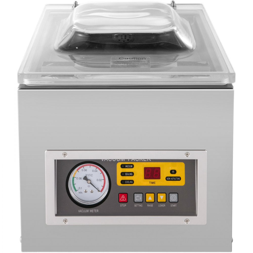 VEVOR Chamber Vacuum Sealer Machine DZ 260S Commercial Kitchen Food Chamber Vacuum Sealer, 110V Packaging Machine Sealer for Food Saver, Home, Commercial Using