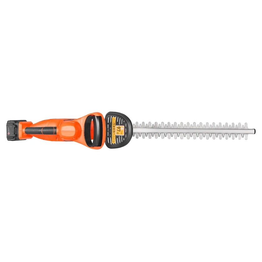 VEVOR Cordless Electric Hedge Trimmer 20V 2A Battery 20in Dual-Action Blade