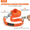 VEVOR ATV Car Tow Strap with Hooks 2