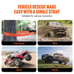 VEVOR Heavy Duty Tow Strap Recovery Kit 3