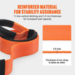 VEVOR Recovery Tow Strap 3 inches, 8 feet 36,000 lbs Break Strength, Triple Reinforced Loop Straps, Tree Saver, Winch Line Extension Strap, Off Road Towing and Recovery, Extreme Weather Resistance