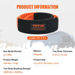 VEVOR Recovery Tow Strap 3 inches, 8 feet 36,000 lbs Break Strength, Triple Reinforced Loop Straps, Tree Saver, Winch Line Extension Strap, Off Road Towing and Recovery, Extreme Weather Resistance