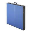 VEVOR Mid-Size Ping Pong Table Foldable Table Tennis Game Table Indoor with Net