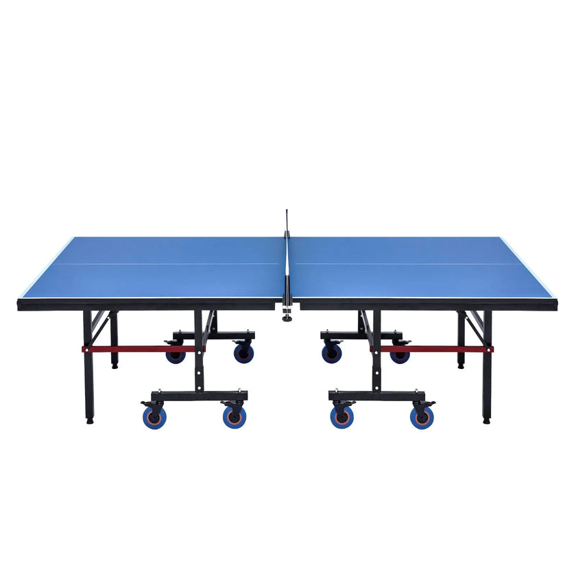 VEVOR Ping Pong Table Foldable Table Tennis Game Table Indoor with Clamp Net
