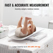 Smart Bluetooth Baby Scale – 88 lb Capacity/  2-in-1 Detachable Tray Baby Scale – 66 lb Capacity