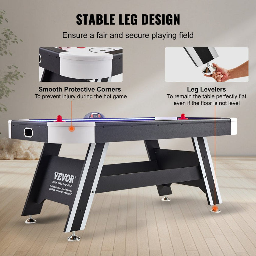 VEVOR Air-Powered Hockey Table, 72