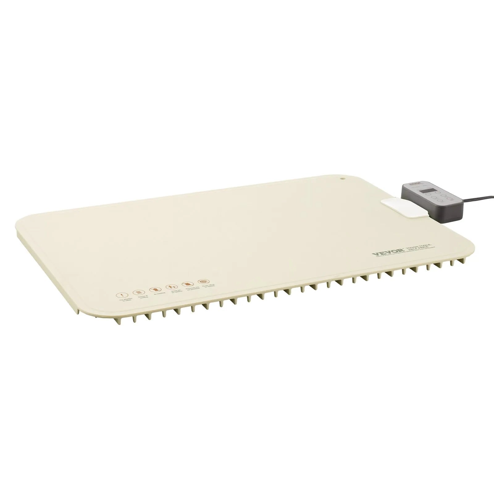 VEVOR Electric Warming Tray Rollable Food Warming Mat w/ Temp Control for Buffet