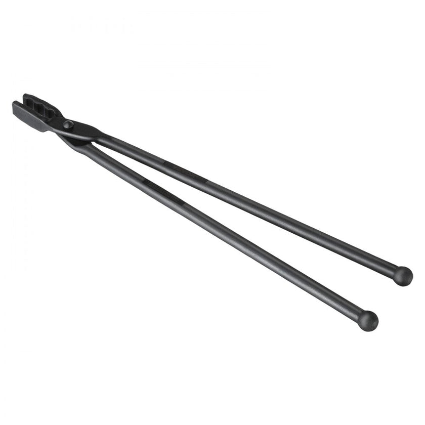 VEVOR Blacksmith Tongs, 18” Wolf Jaw Tongs, Carbon Steel Forge Tongs with A3 Steel Rivets, for Horseshoes, Curved Shapes, Block Forgings, for Beginner and Seasoned Blacksmiths and Bladesmiths