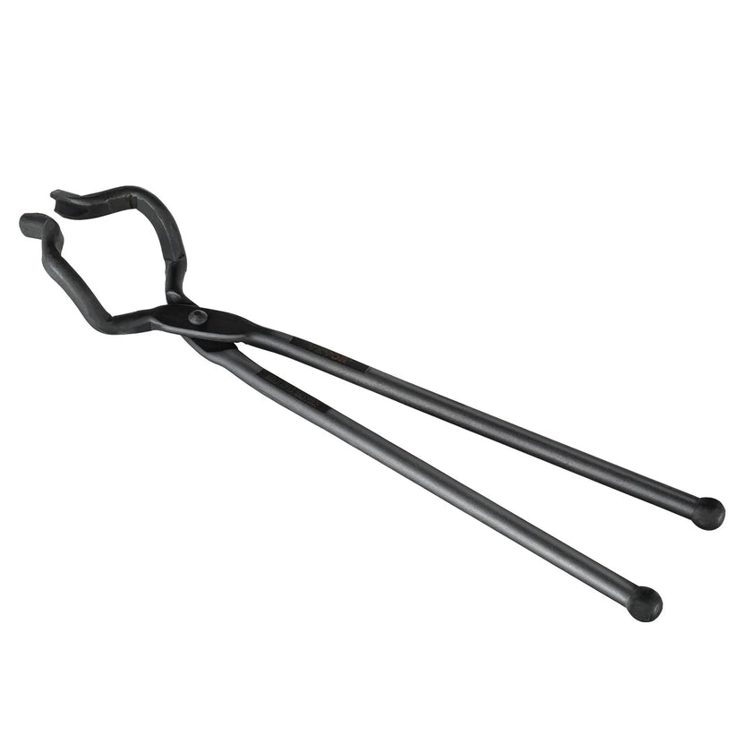VEVOR Blacksmith Tongs, 18” Z V-Bit Tongs, Carbon Steel Forge Tongs with A3 Steel Rivets, for Knife Blades, Long Pieces, Circular Forgings, for Beginner and Seasoned Blacksmiths and Bladesmiths