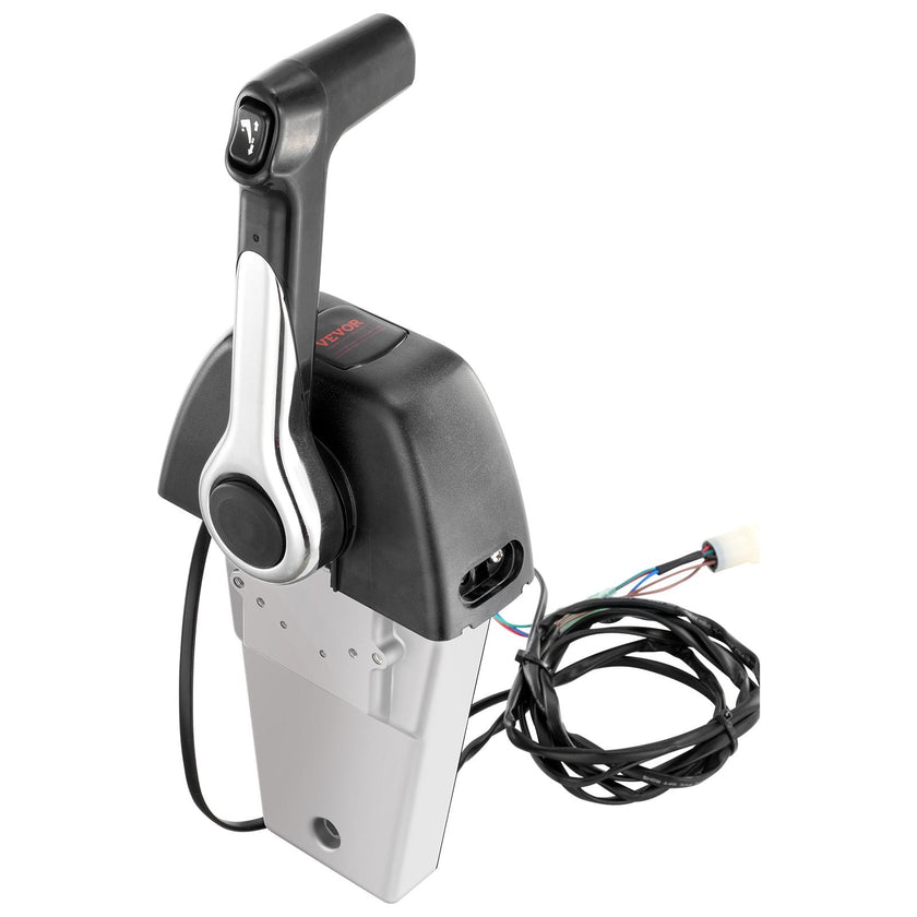 VEVOR Boat Throttle Control, 5006186 Top-Mounted Outboard Remote Control Box for Evinrude Johnson, Marine Throttle Control Box with Power Trim Switch and Lanyard